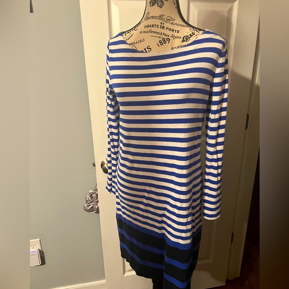 Large Jones New York stripped dress